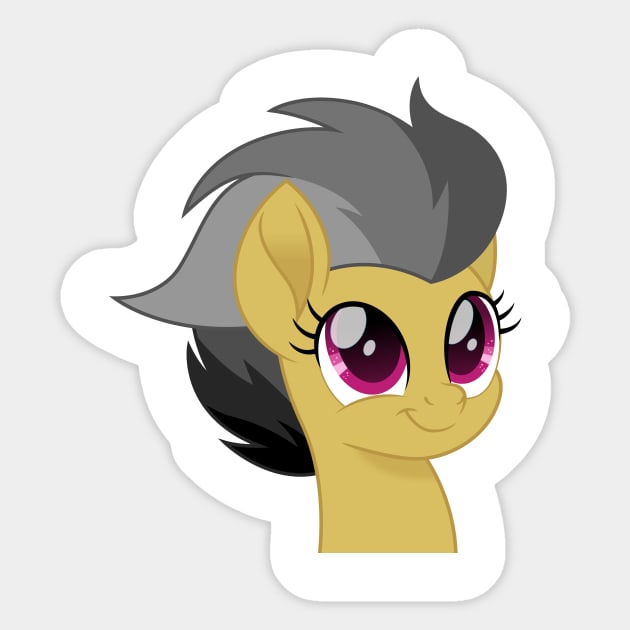 Daring Do portrait short mane (recolor) Sticker by CloudyGlow